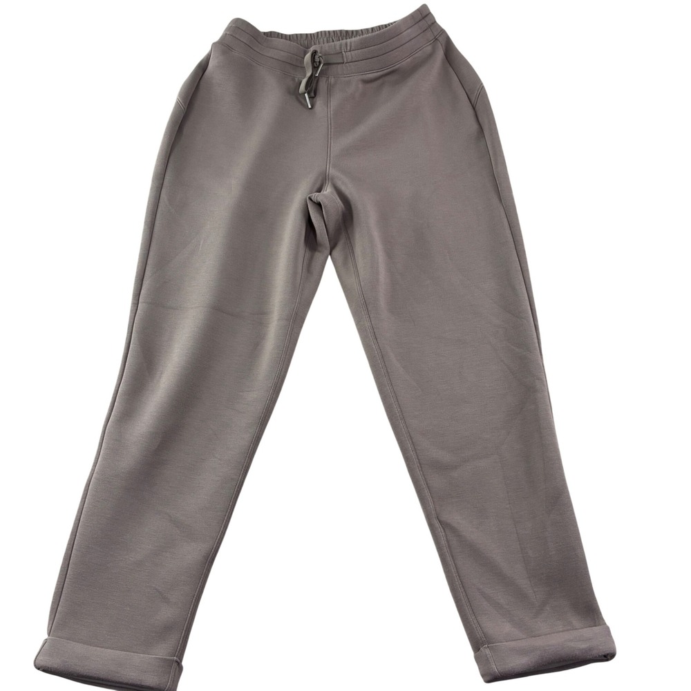 Spanx AirEssentials Tapered Pant Medium Taupe Brown Athleisure Jogger Travel